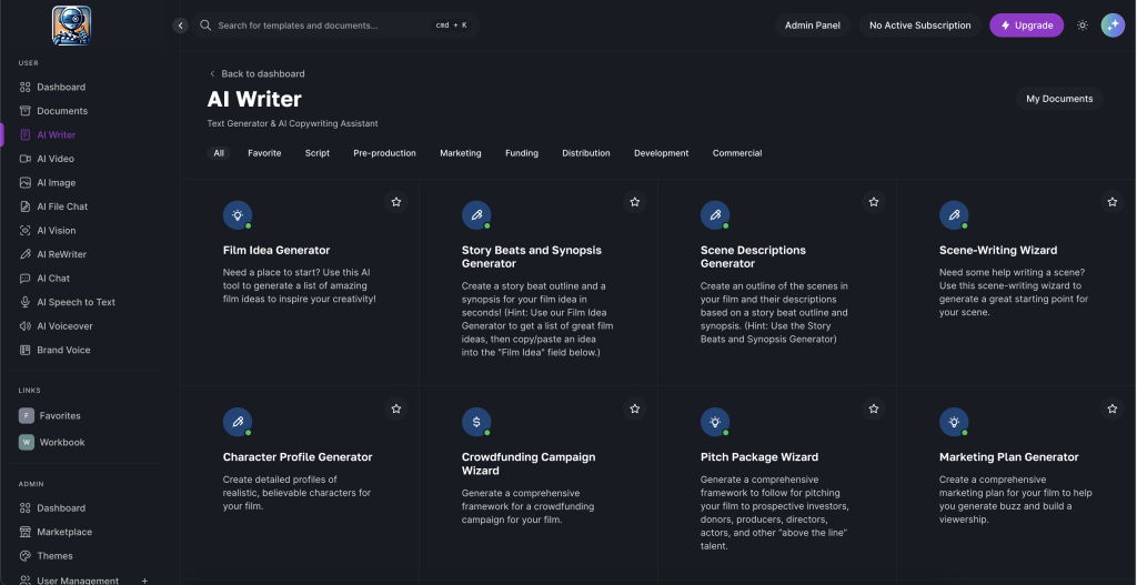 IndieProducer AI Dashboard